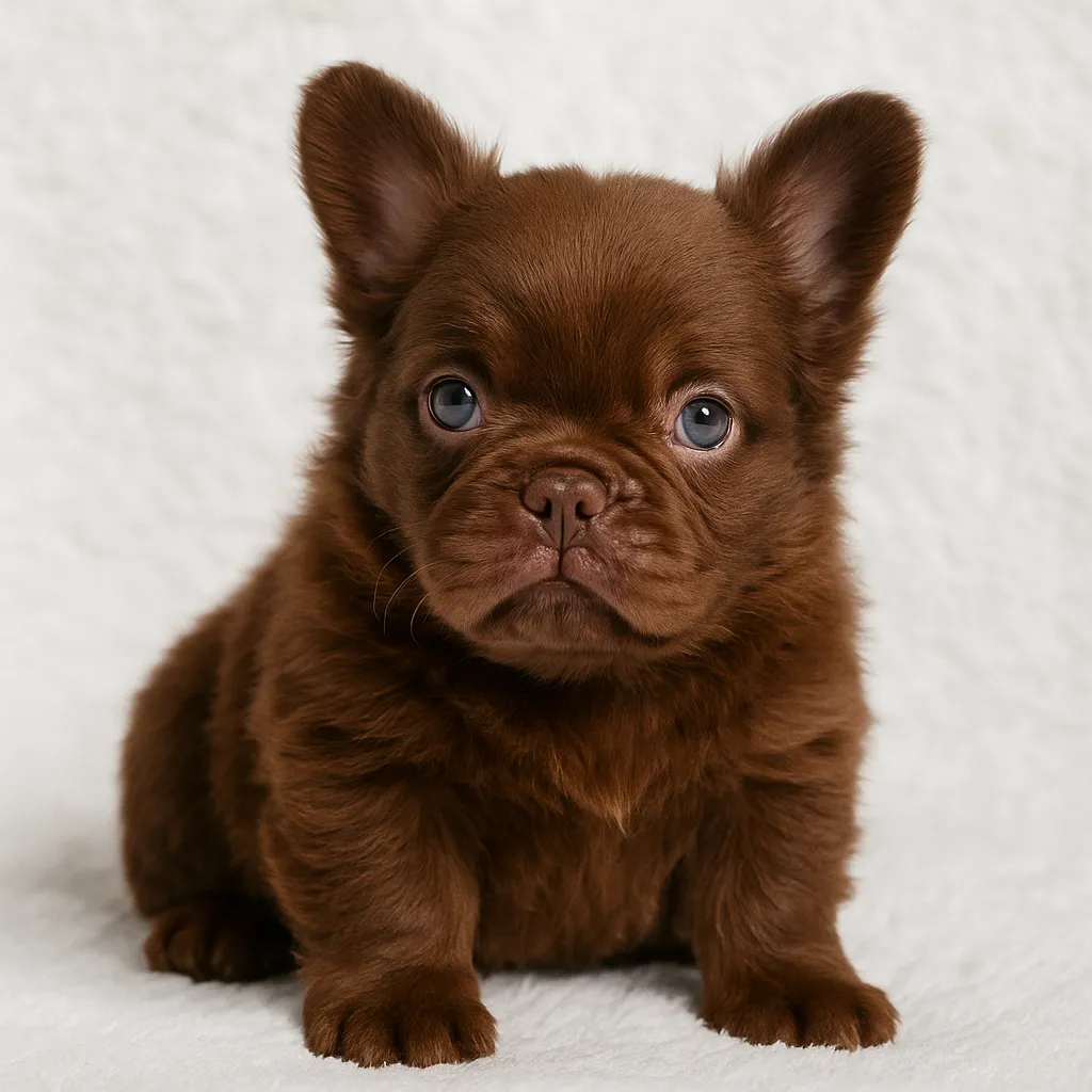cachorro bull dog frances chocolate medellin